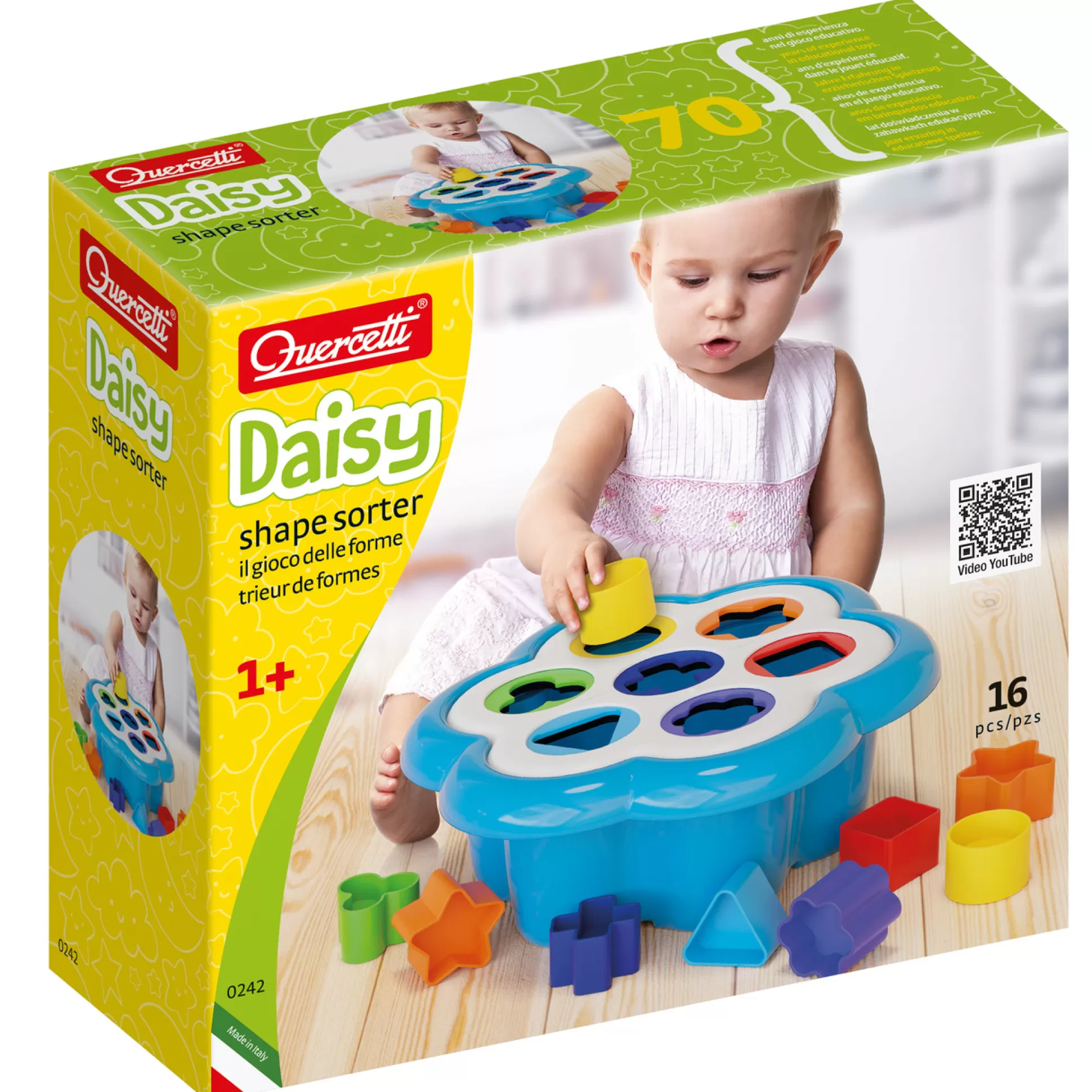 QUERCETTI Construction Toys<Daisy Shape Sorter