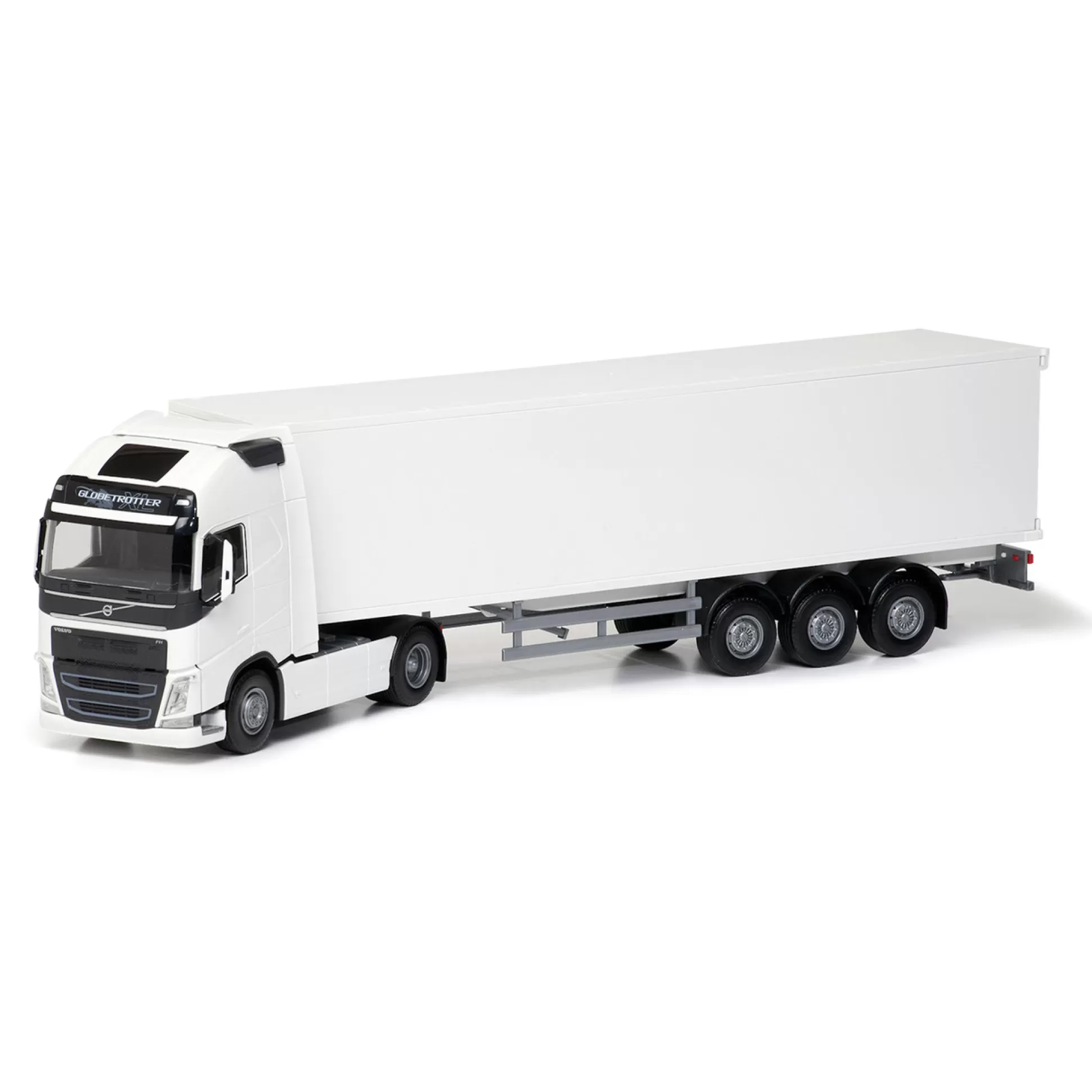 EMEK Toy Cars< Toy Car Delivery Truck Volvo Fh White 1:25