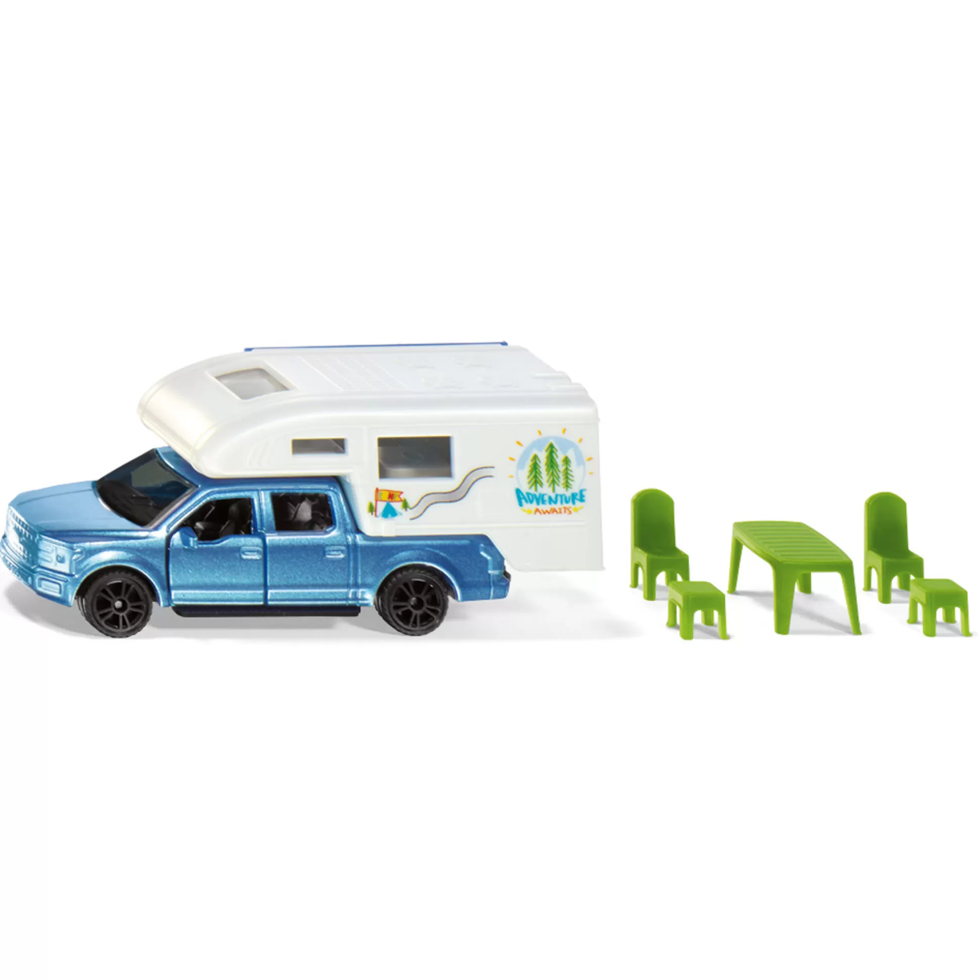 SIKU Toy Cars<Ford F150 Pick-Up Camper