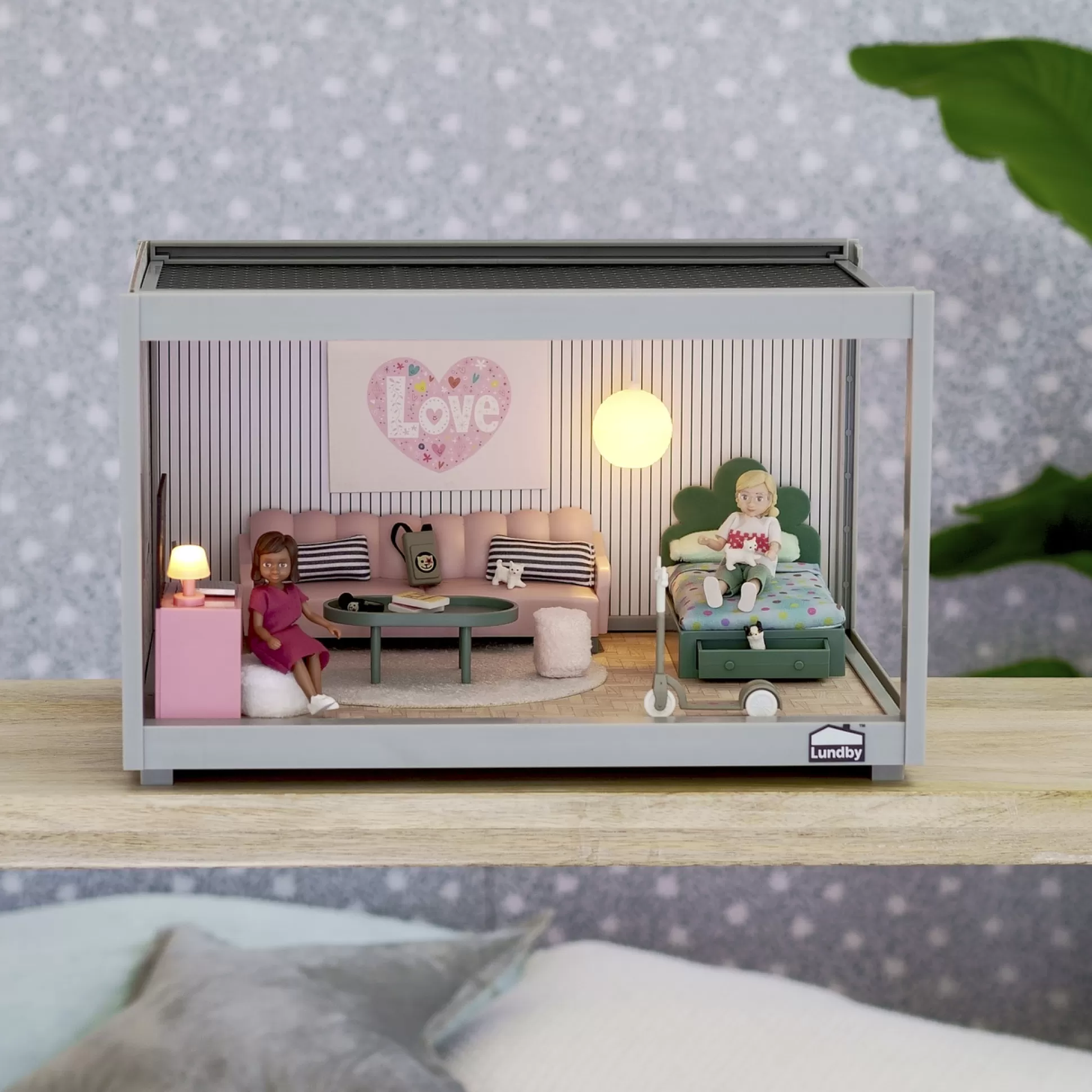 LUNDBY Doll Houses & Doll House Accessories< Doll House 1 Room 33 Cm