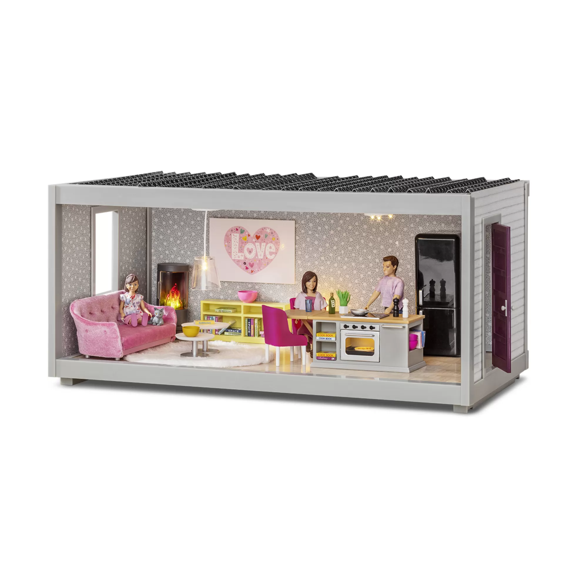 LUNDBY Doll Houses & Doll House Accessories< Doll House 1 Room 44 Cm