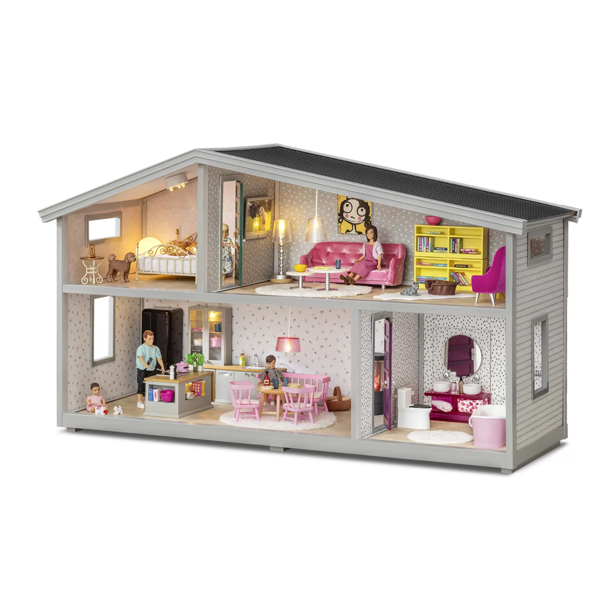 LUNDBY Doll Houses & Doll House Accessories< Doll House 4 Rooms