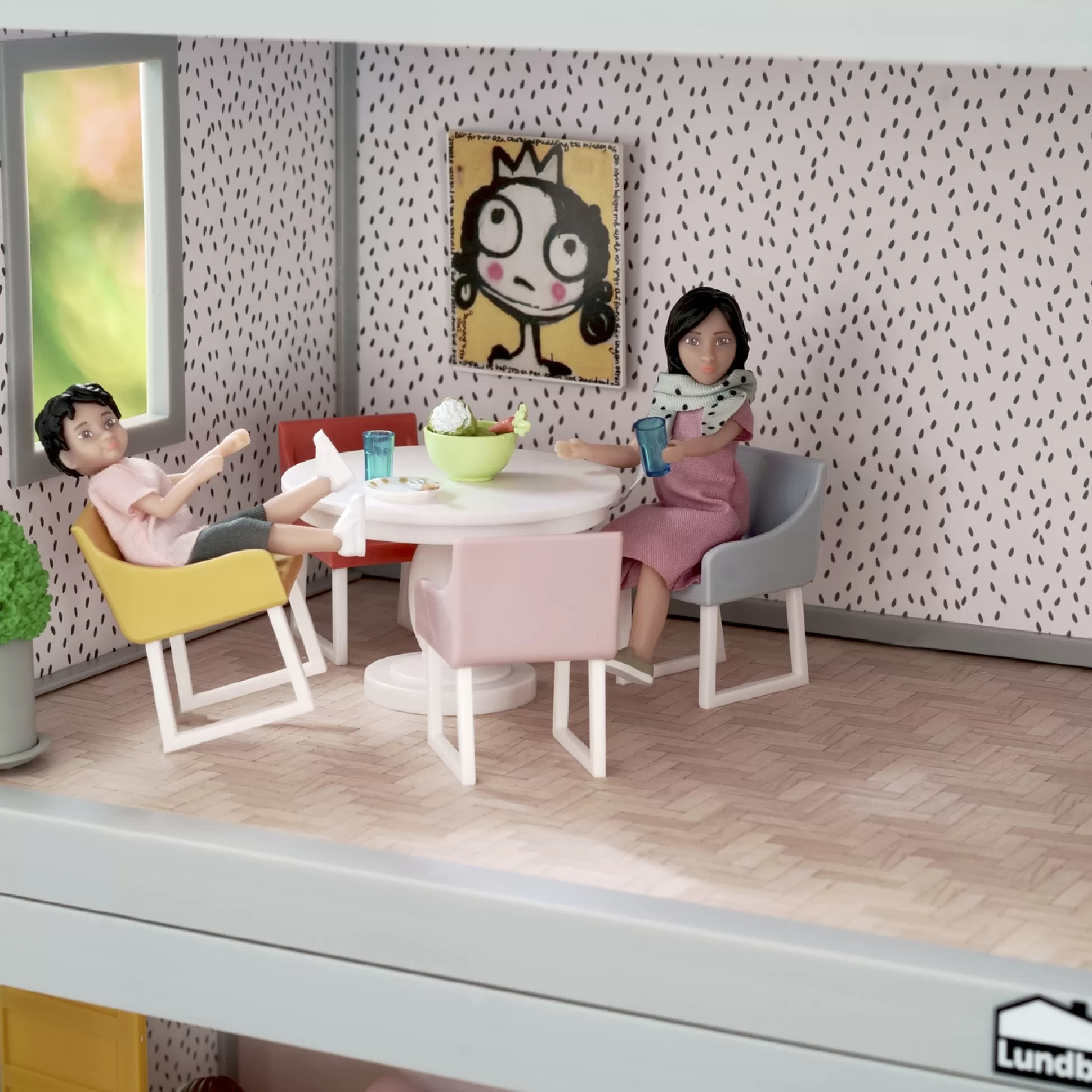 LUNDBY Doll Houses & Doll House Accessories< Dollhouse Furniture Dining Table Basic