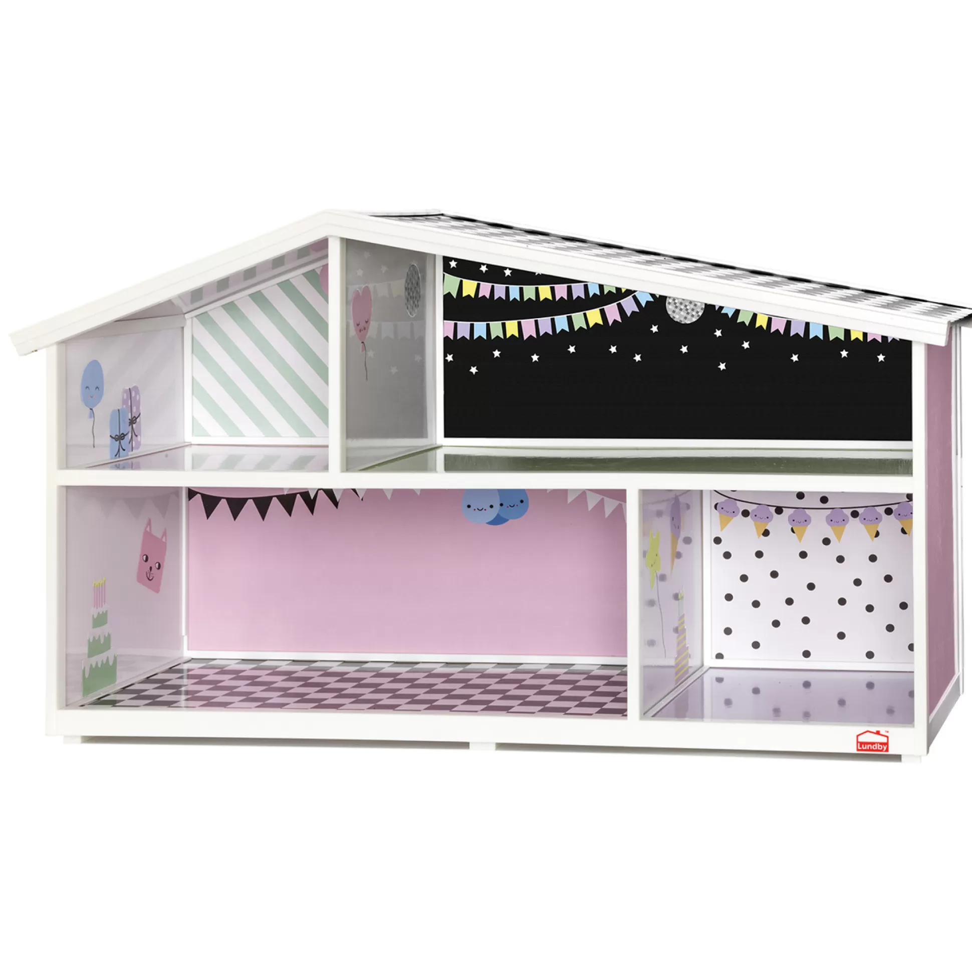 LUNDBY Doll Houses & Doll House Accessories< Wall Set Party