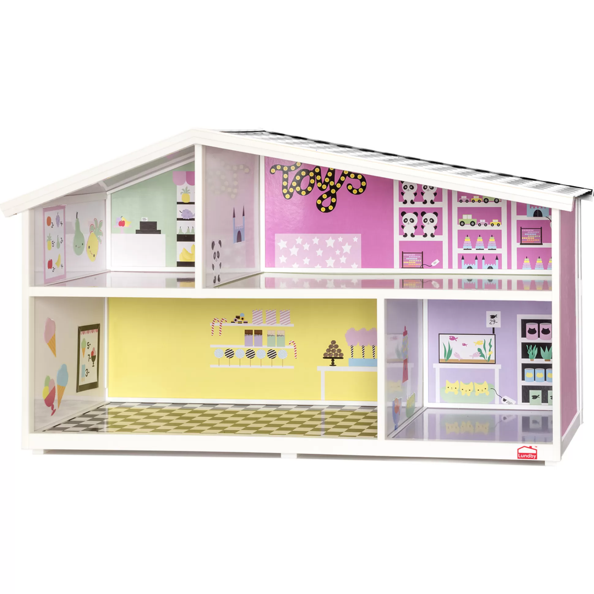 LUNDBY Doll Houses & Doll House Accessories< Wall Set Shop