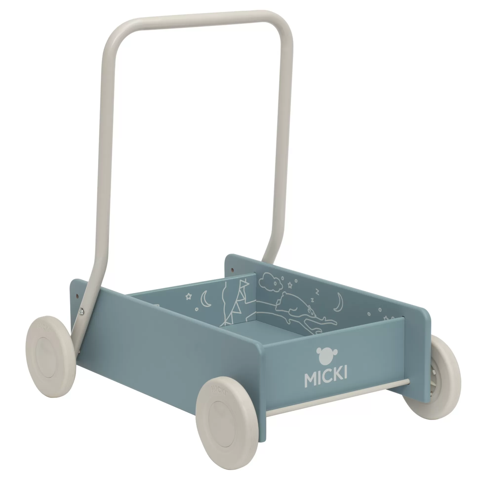 * Wooden Toys<Micki Baby Walker Blue