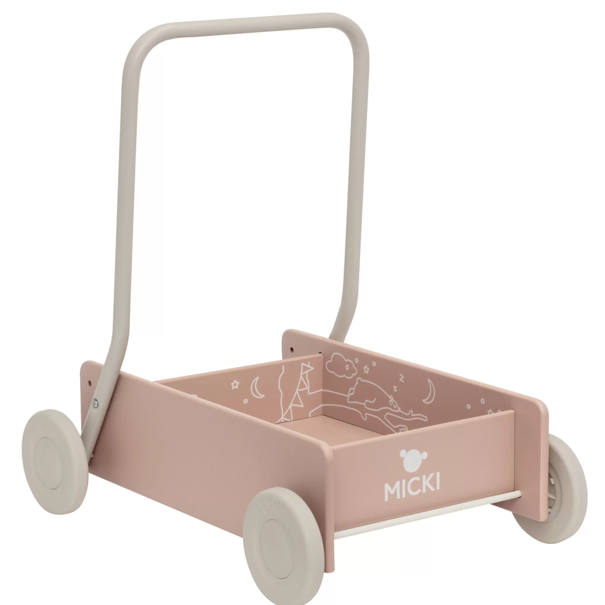 * Wooden Toys<Micki Baby Walker Pink