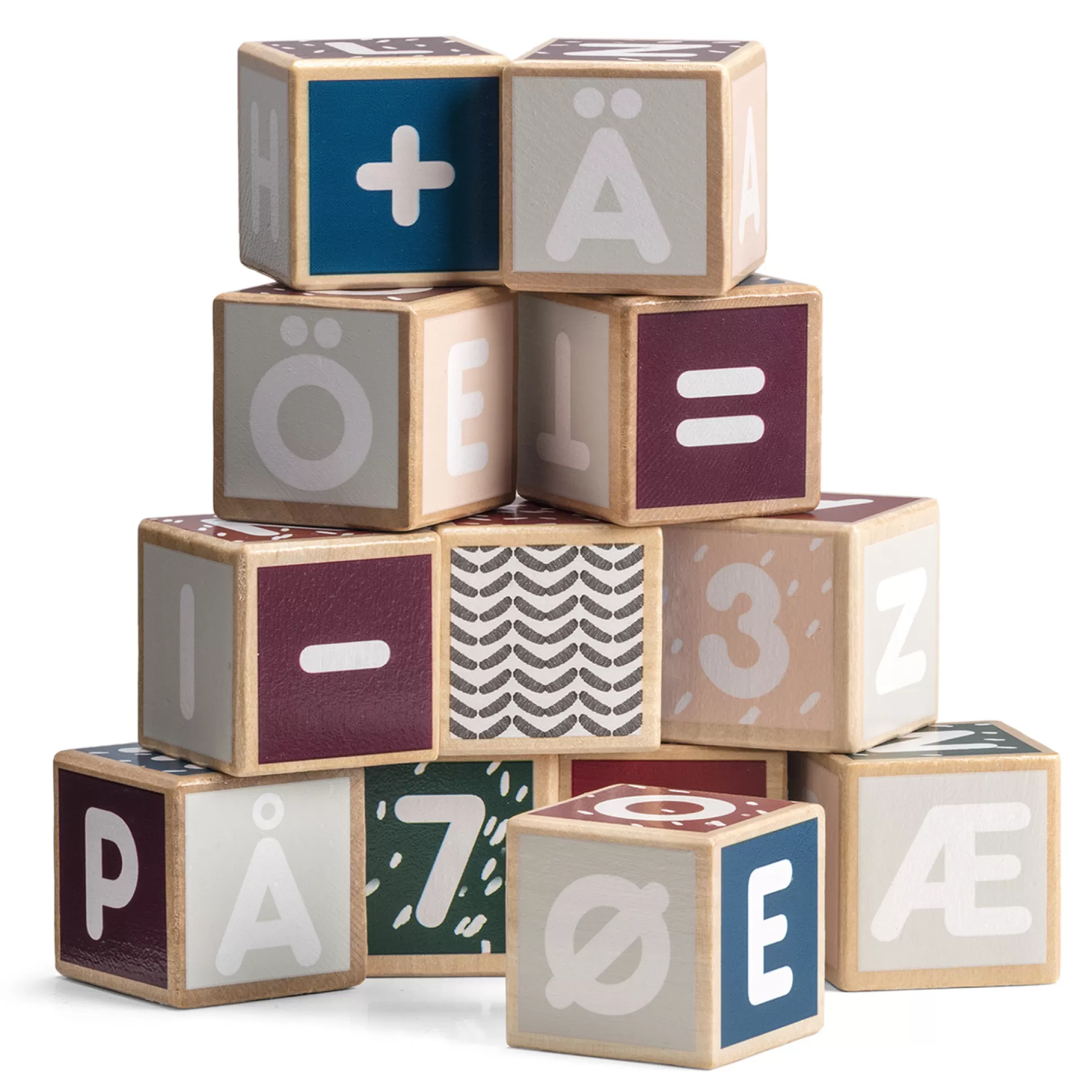 * Wooden Toys<Micki Decorative Letter Blocks 36 Pieces