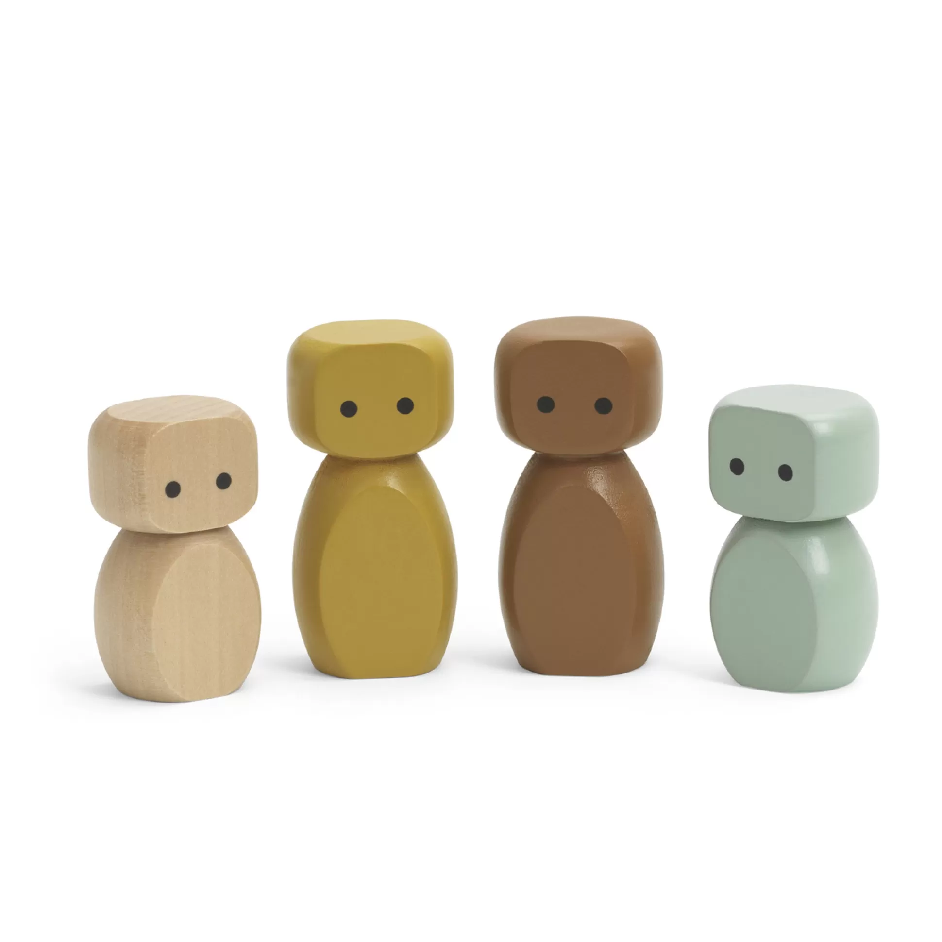 * Wooden Toys<Micki Figurine Set 4 Figurines