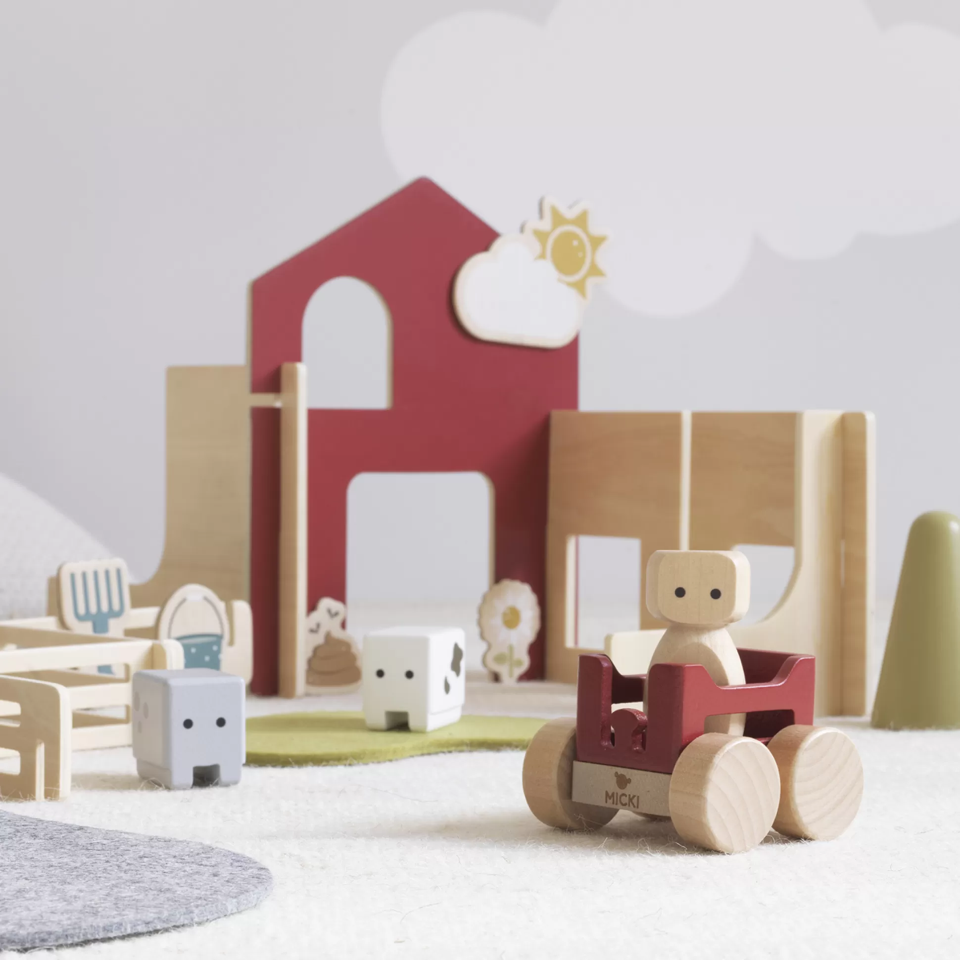 * Wooden Toys<Micki Play World Farm