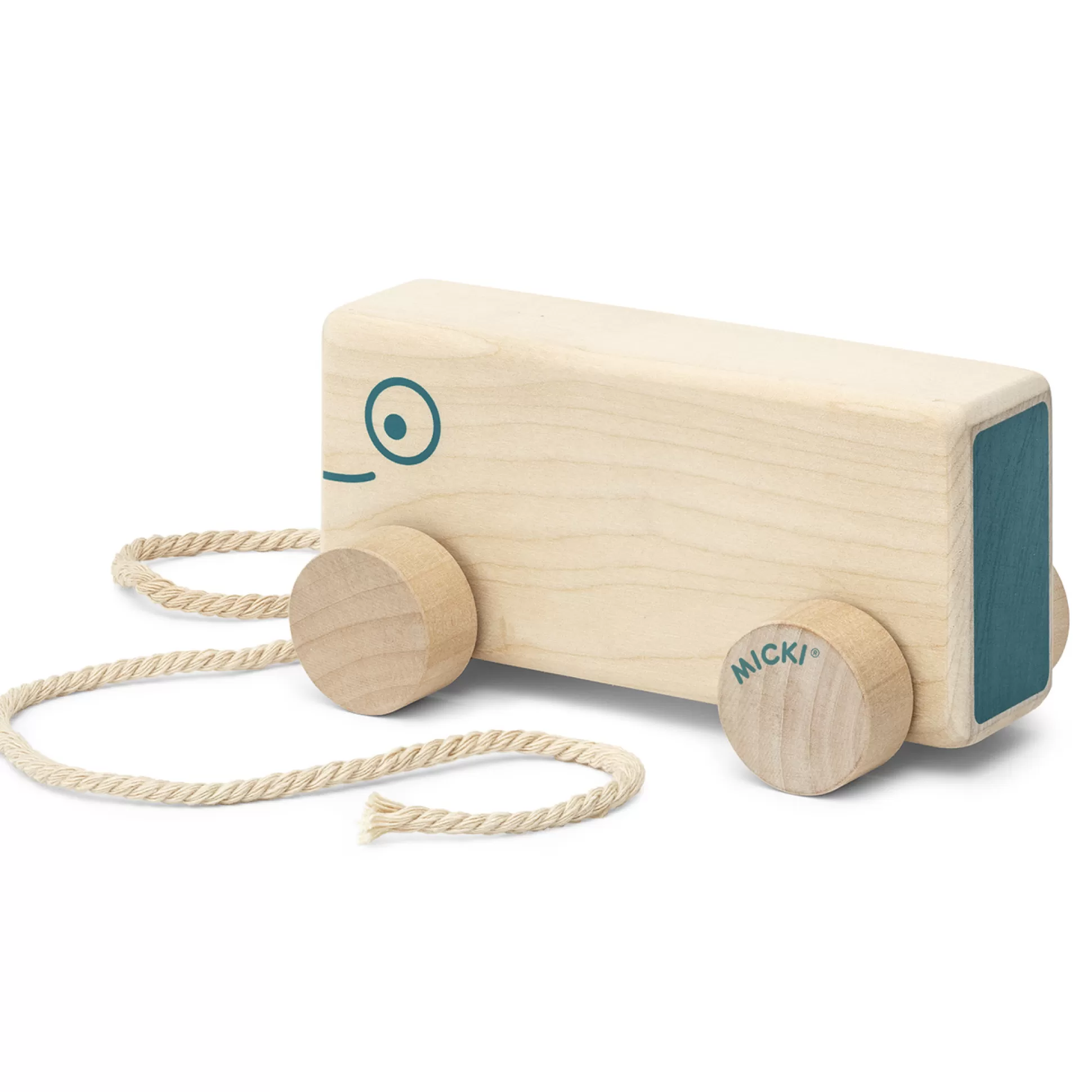 * Baby Toys<Micki Pull Along Toy Natural Wood