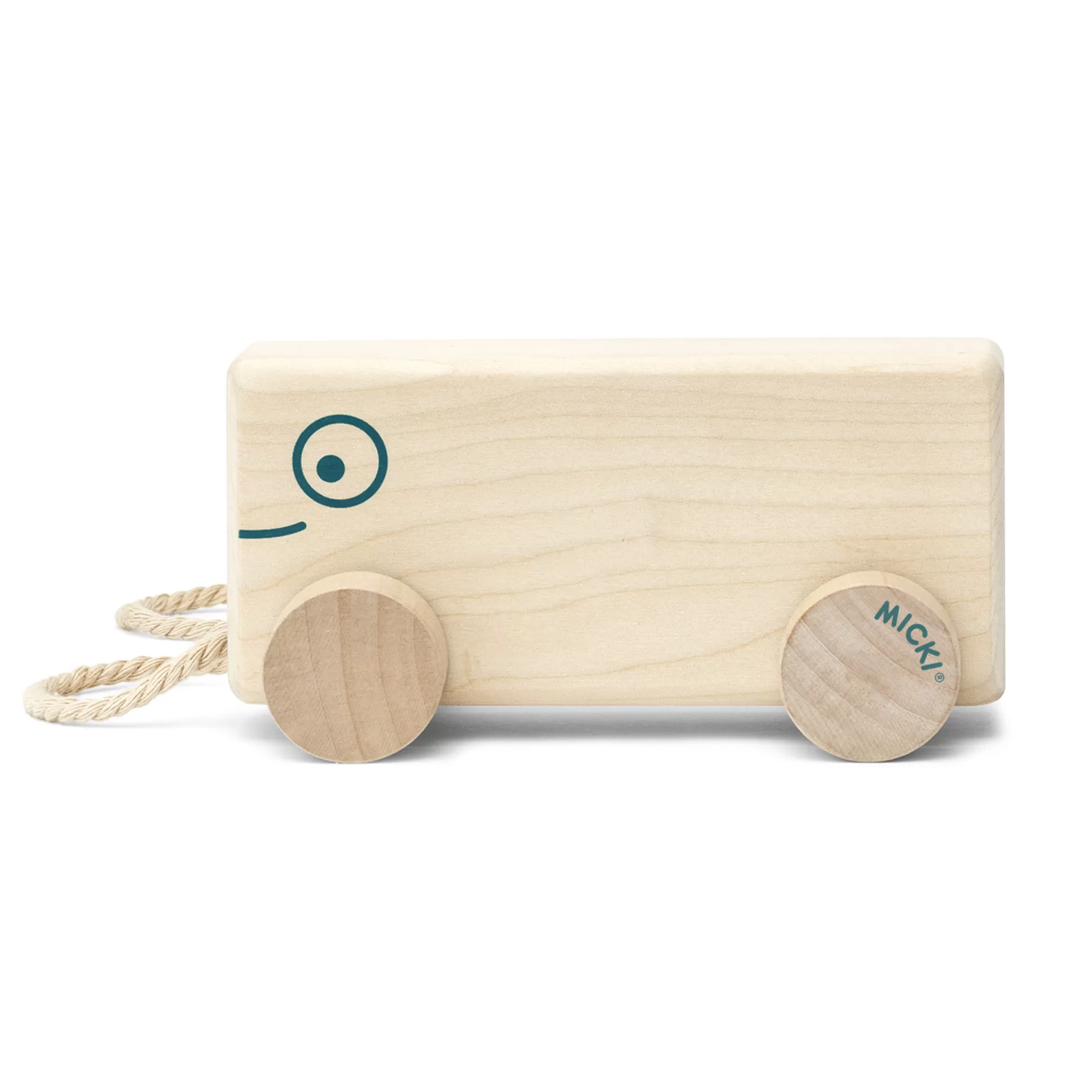 * Baby Toys<Micki Pull Along Toy Natural Wood