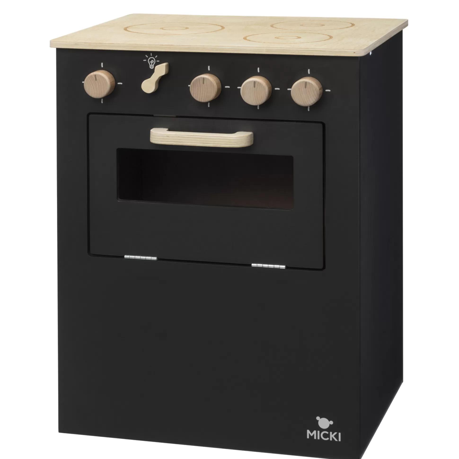 * Wooden Toys<Micki Toy Stove Black Premium