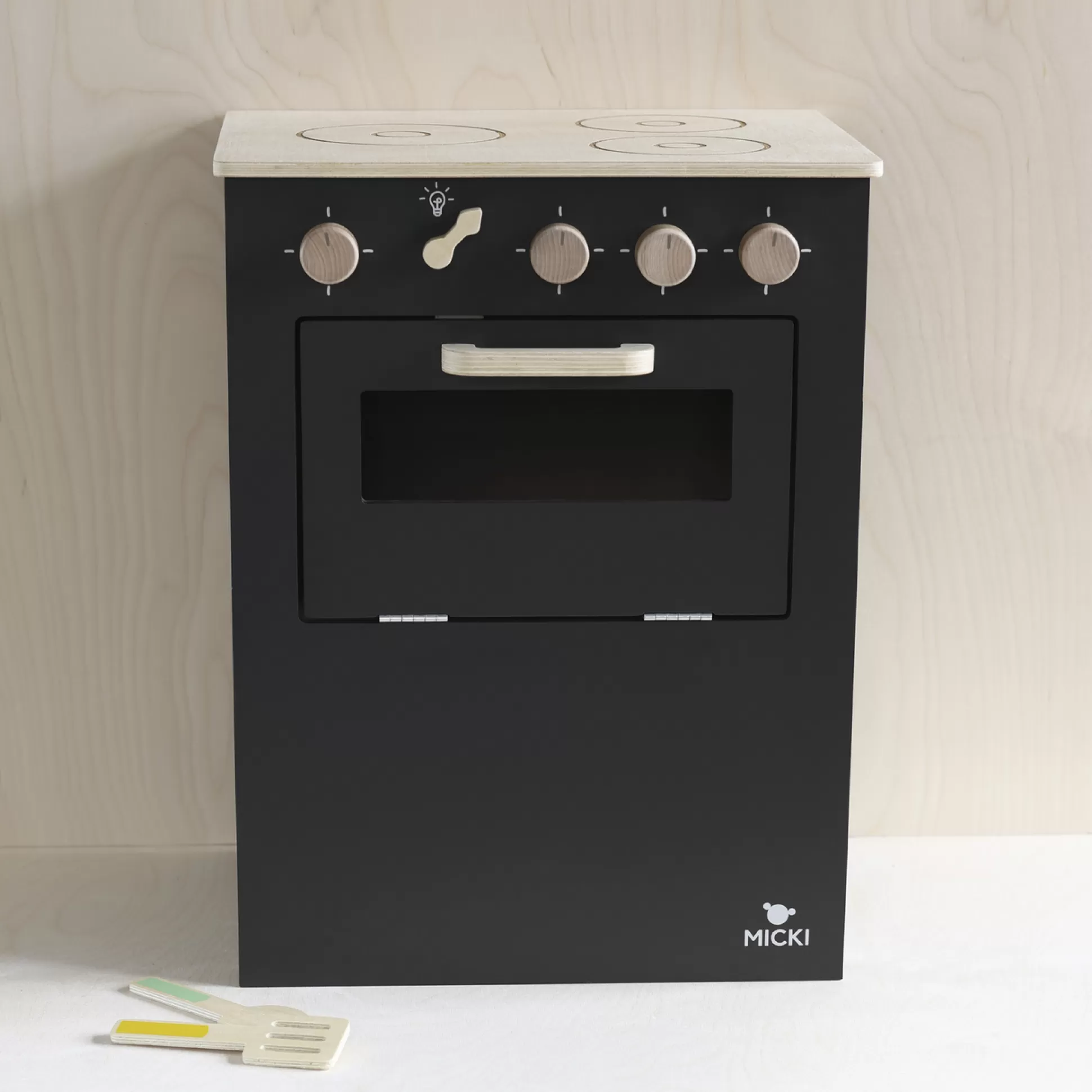 * Wooden Toys<Micki Toy Stove Black Premium