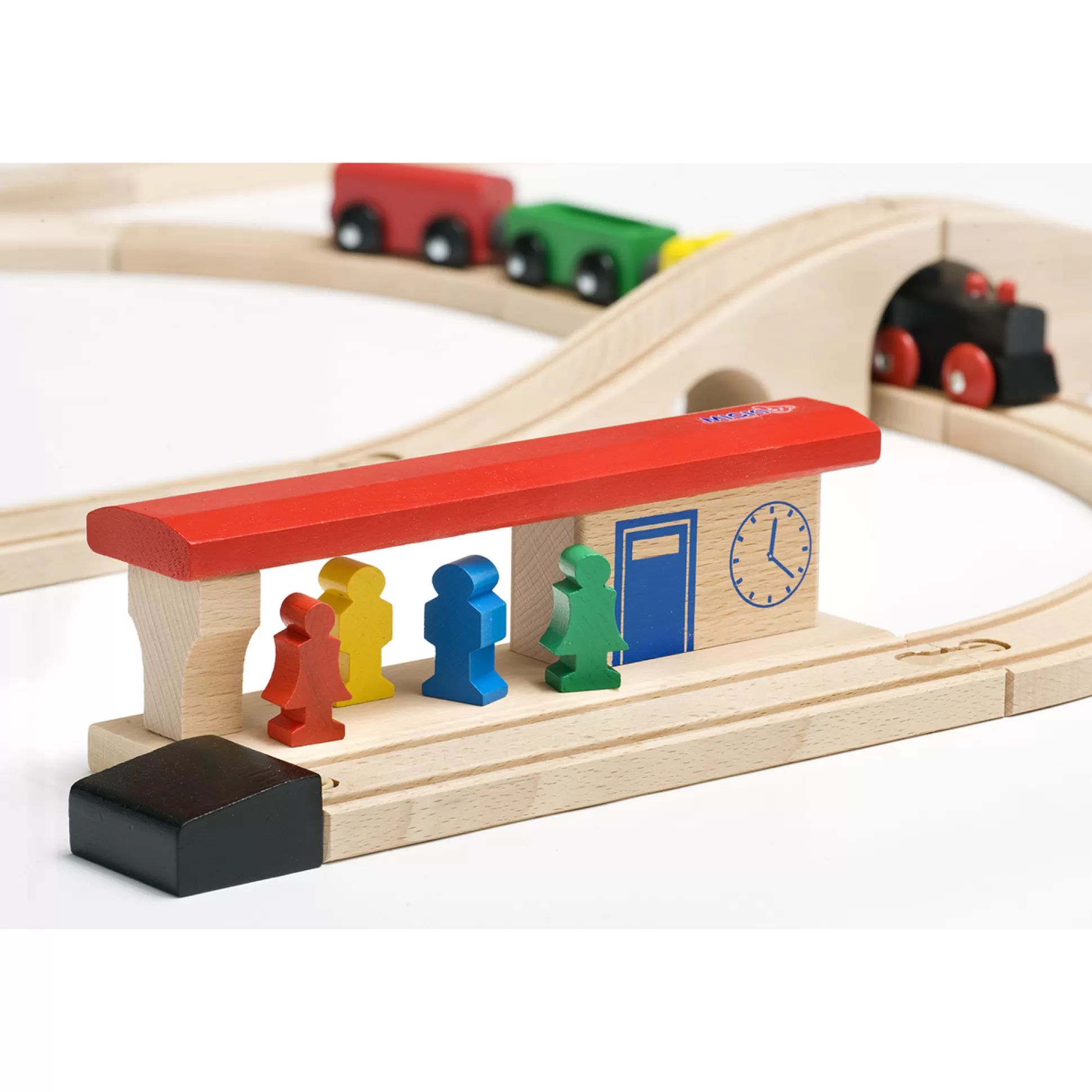 * Wooden Toys<Micki Train Set 3 Wooden