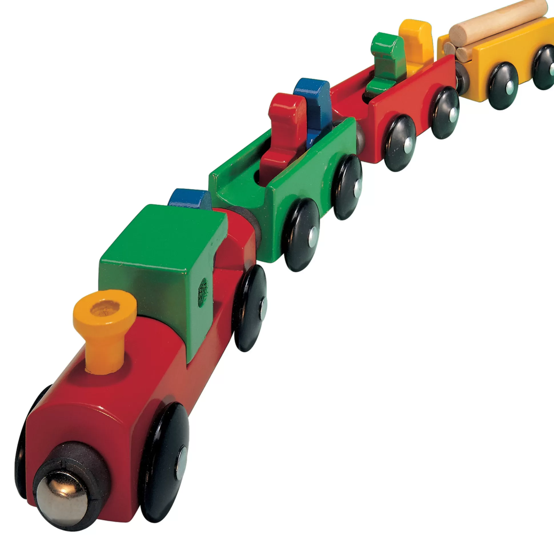 * Wooden Toys<Micki Train Set Passenger Train Wooden