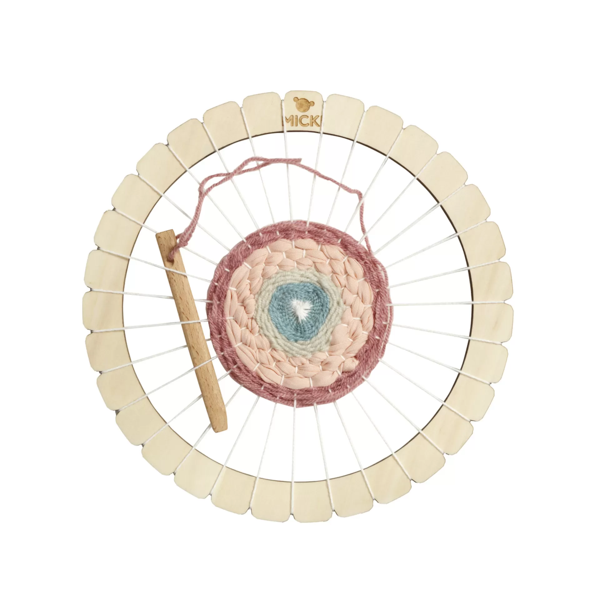 * Wooden Toys<Micki Weaving Frame Round 21 Cm
