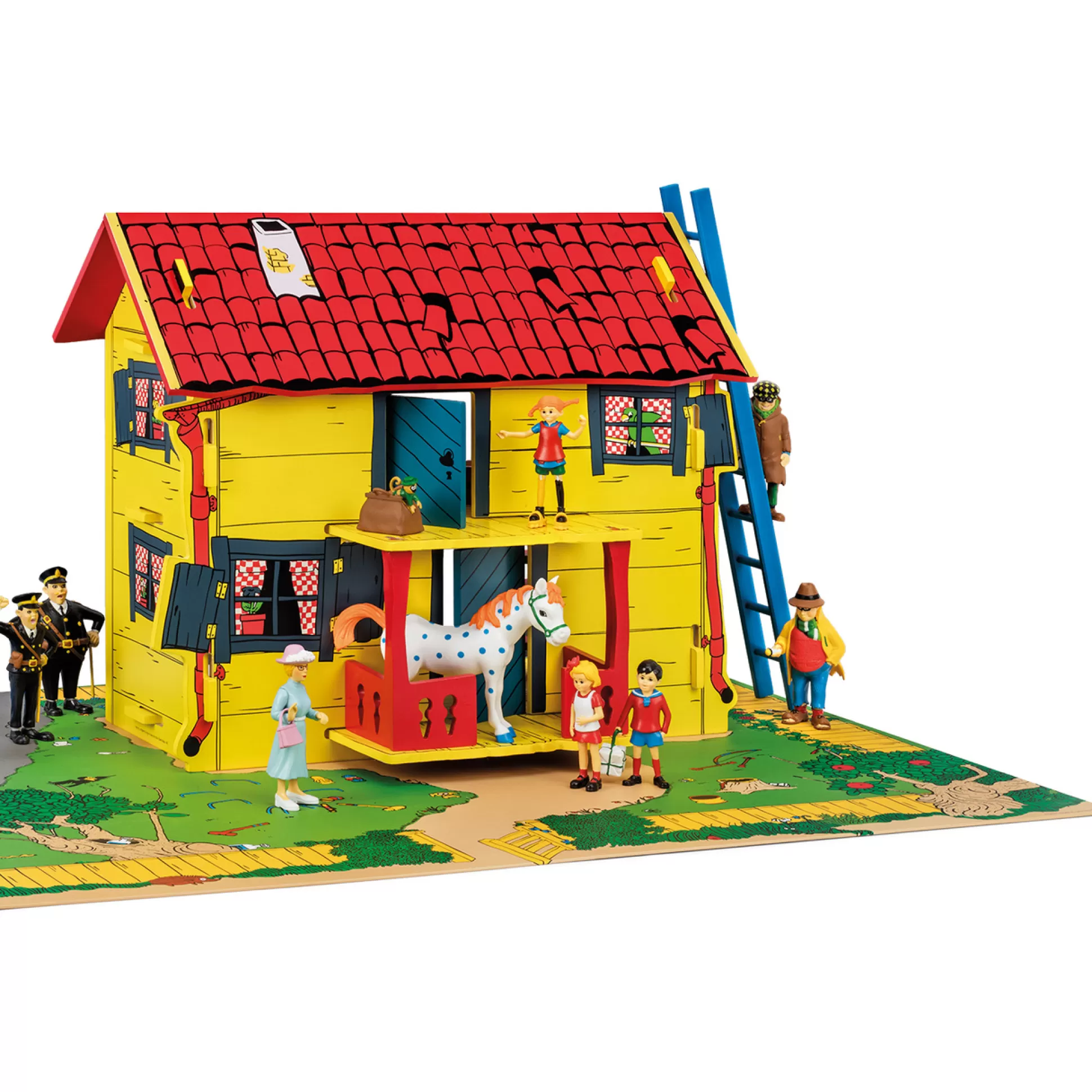 PIPPI Wooden Toys< Play World Villa Villekulla Doll House