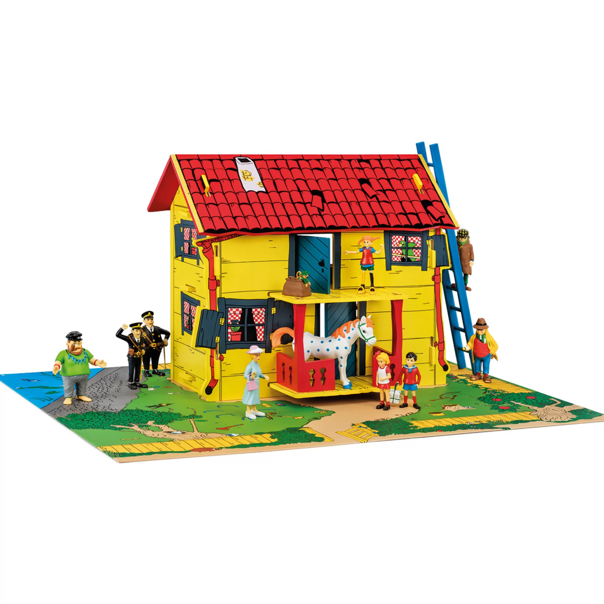 PIPPI Wooden Toys< Play World Villa Villekulla Doll House