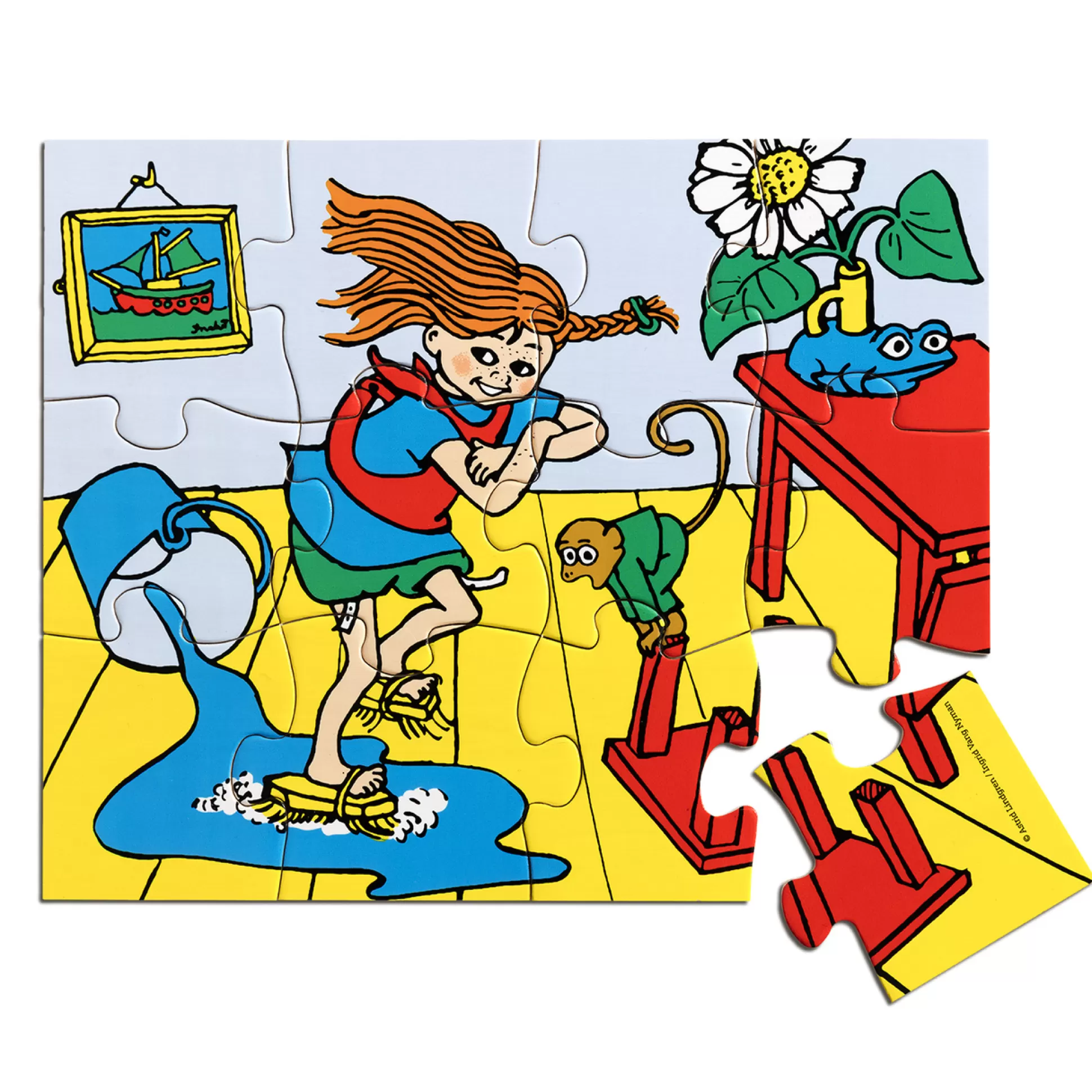 PIPPI Kids Puzzles< Puzzle 12 Pieces