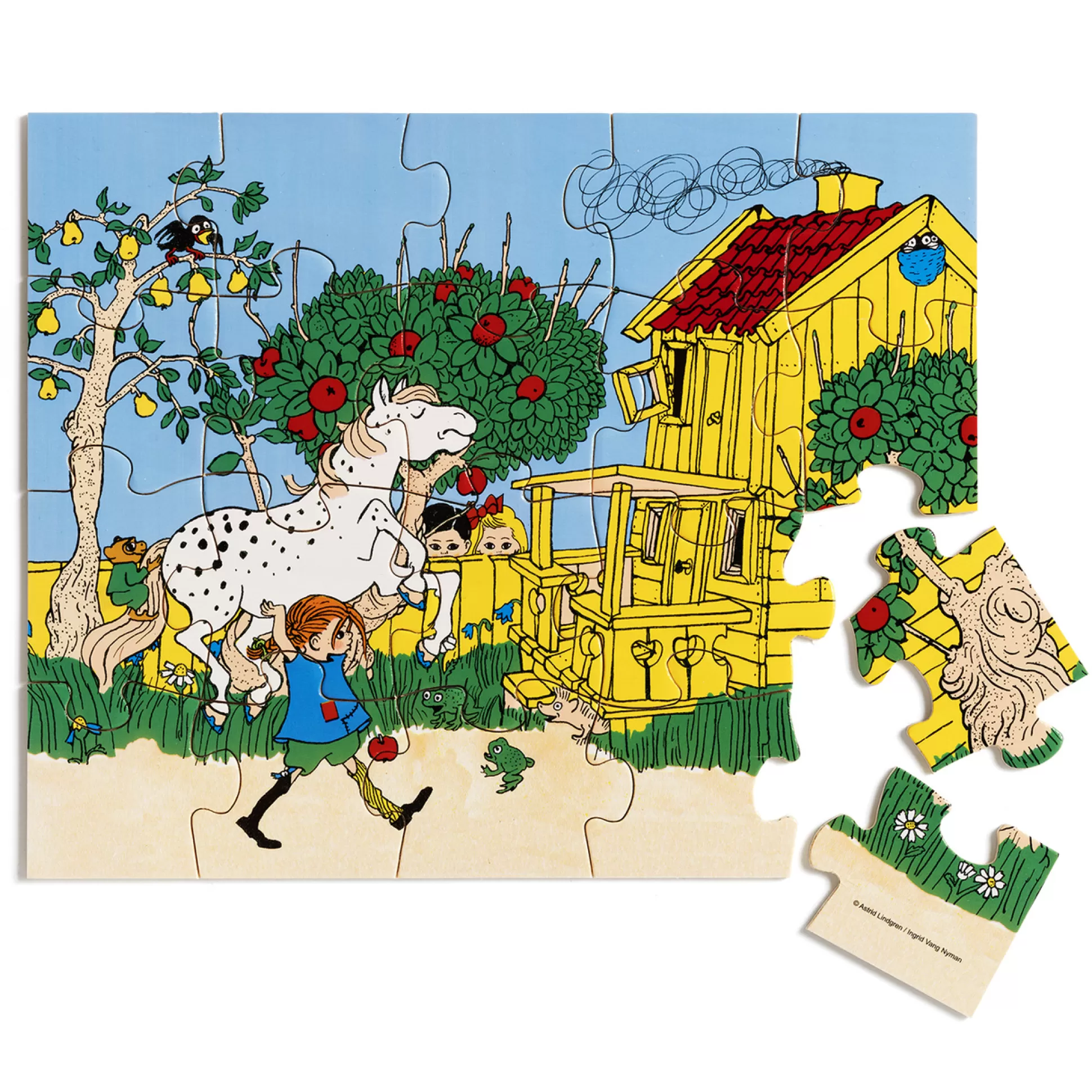 PIPPI Wooden Toys< Puzzle 20 Pieces