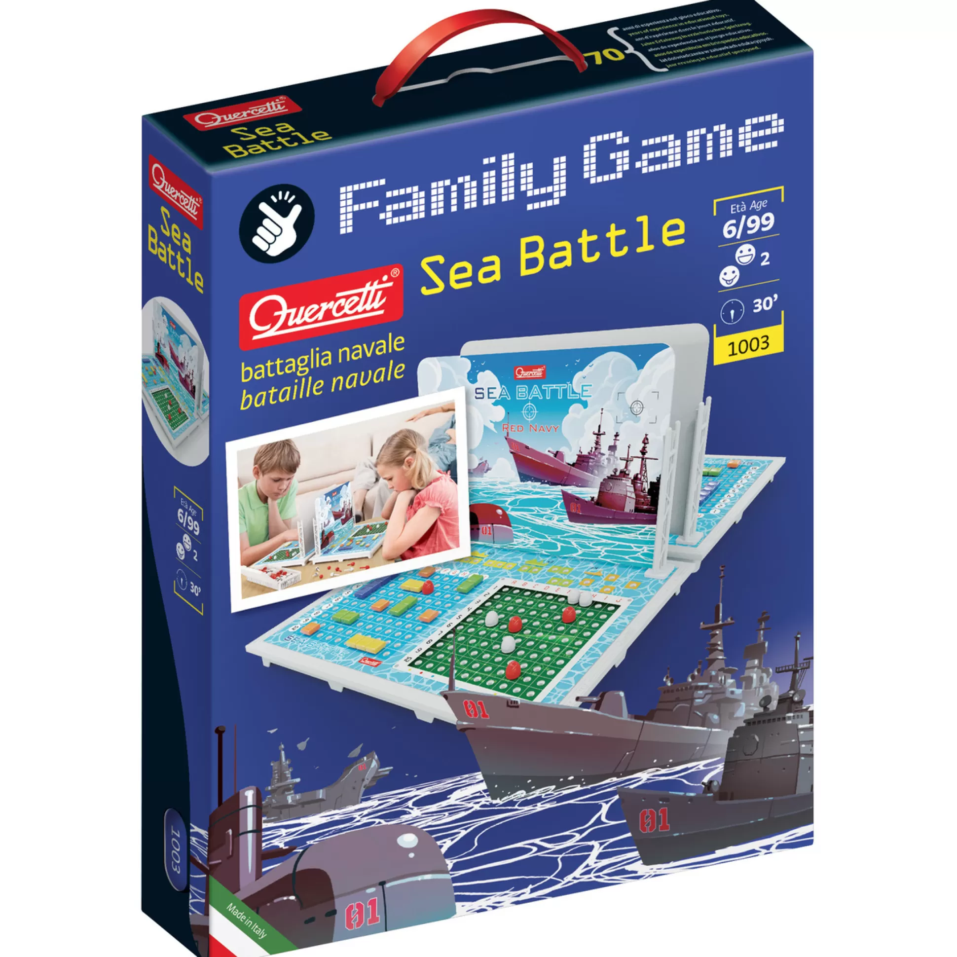 QUERCETTI Kids Puzzles< Game Sea Battle