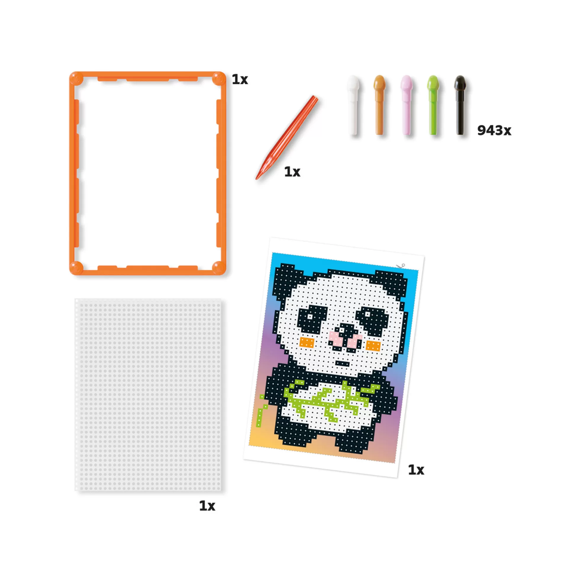 QUERCETTI Arts And Craft< Pixelart Basic Panda