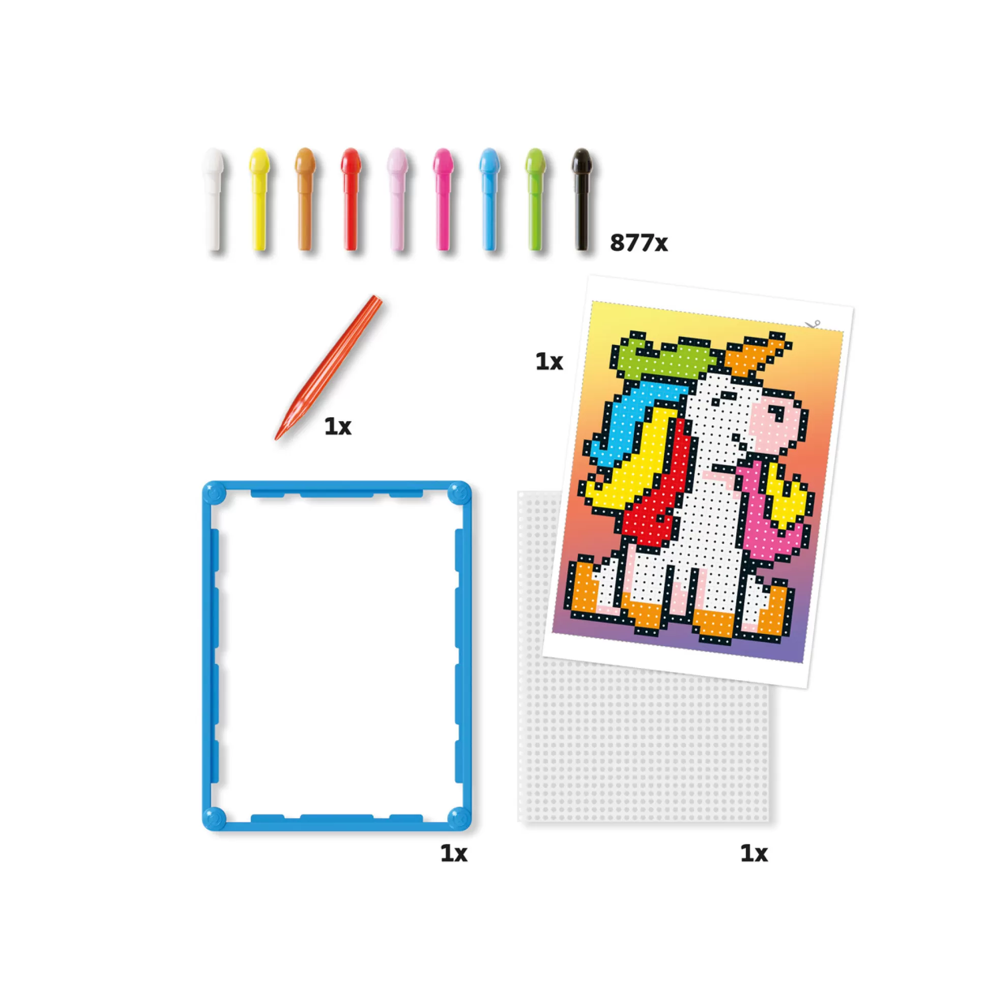 QUERCETTI Arts And Craft< Pixelart Basic Unicorn