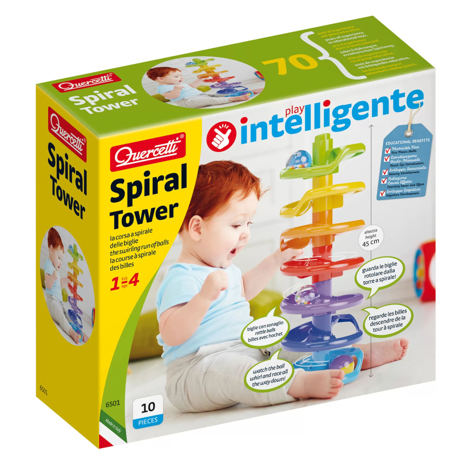 QUERCETTI Construction Toys< Spiral Tower