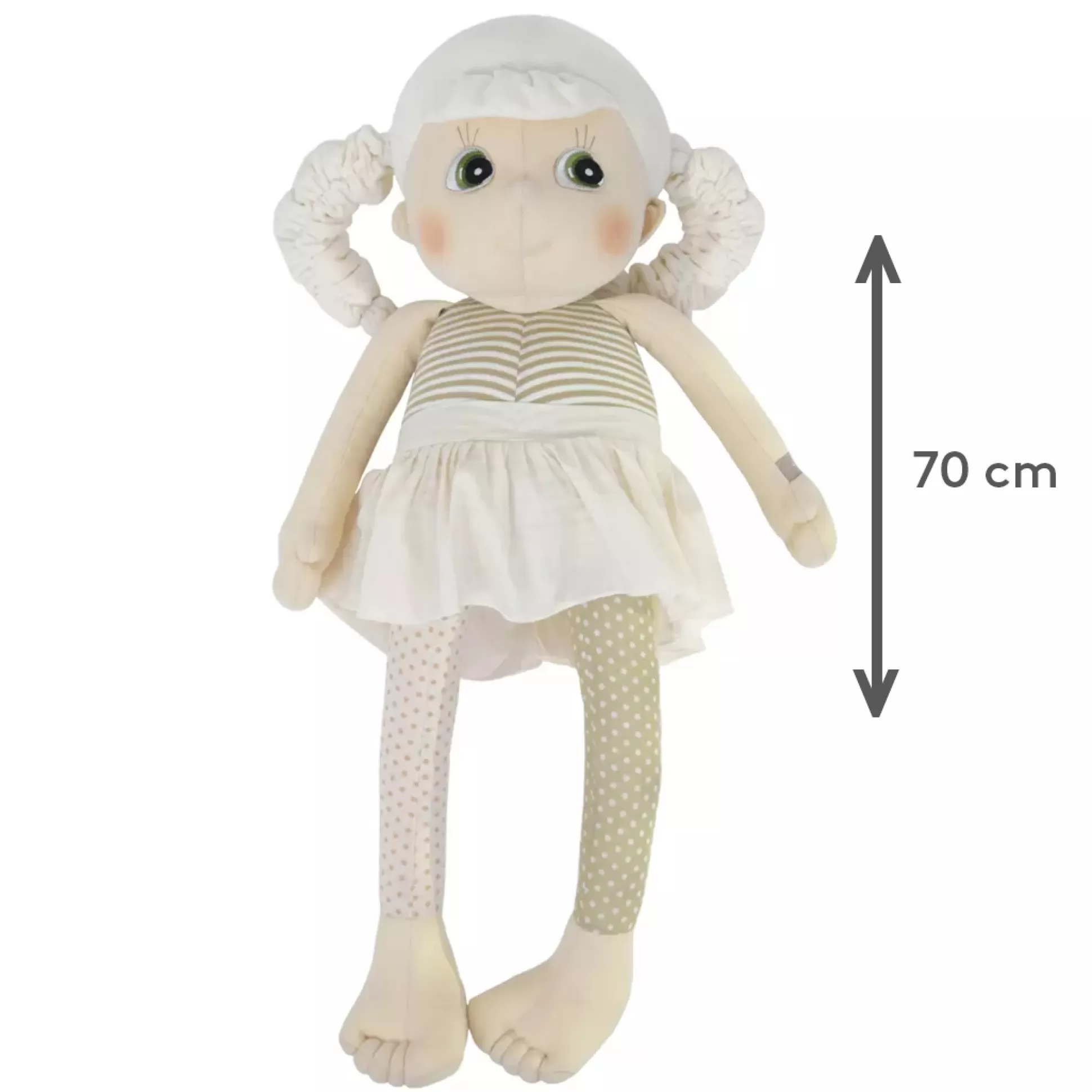 RUBENS BARN Dolls & Doll Accessories< Soft Doll Giant Lily Ecobuds