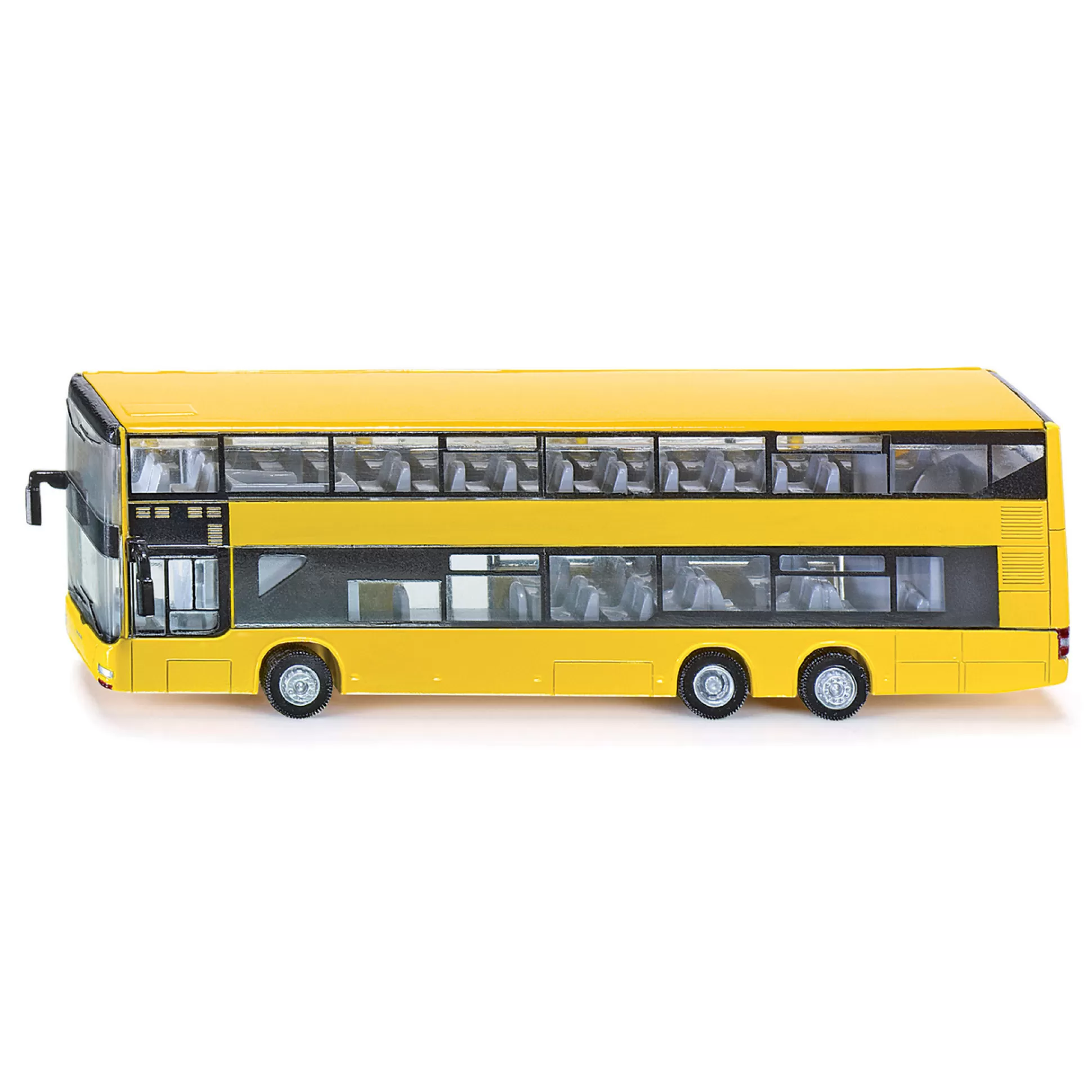 SIKU Toy Cars< Double Decker Bus Man Lion 1:87